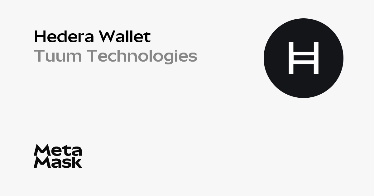 Hedera Wallet on the MetaMask Snaps Directory