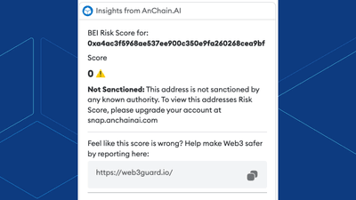 Screenshot for AnChain.AI