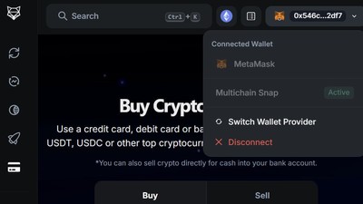 Screenshot for ShapeShift Multichain