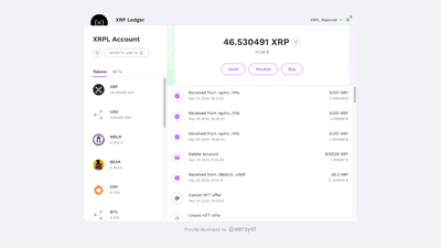 Screenshot for XRP Ledger